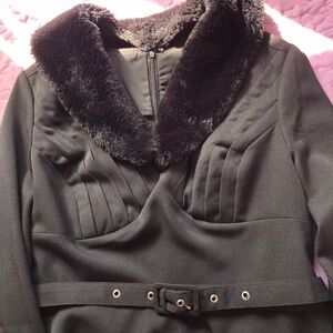 Women’s XL Black Retro Swing Dress